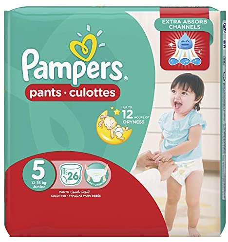 بامبرز (بنطلون 5) 12-18 كجم 26 قطعة