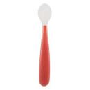 CHICOO SOFT SILICON SPOON 6M+ 1PCS CODE 31818 احمر