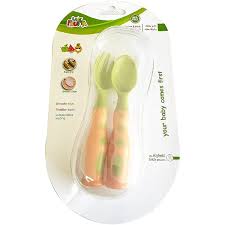 LA FRUTTA RUBBER SPOON&FORK SET 22473 ملعقة وشوكة