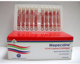Mepecaine 50 Carpules