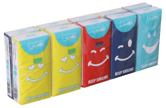 WHITE مناديل جيب