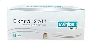 مناديل بيضاء ناعمة جدًا 550 منديلًا بسحب علب