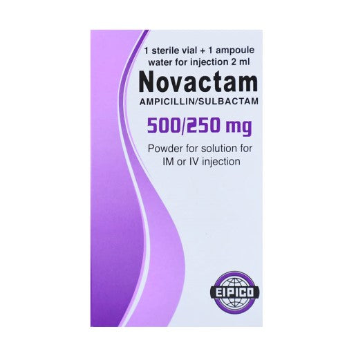 NOVACTAM 500/250 VIAL +1AMPOULE