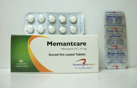 Memantcare 10 Mg 20 Tab