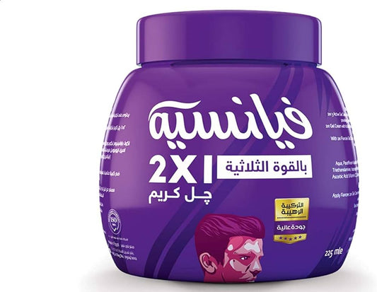 FIANCEE GEL CREAM 2X1 3ACTIVE 225ML مووف
