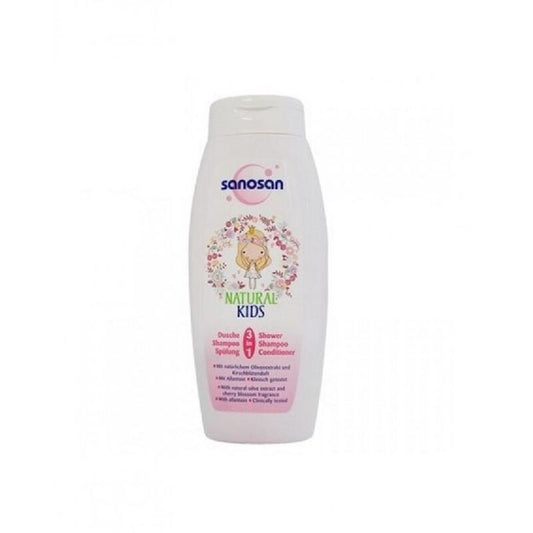 SANOSAN NATURAL KIDS 3IN1 SHOW&SHAMP&CON 200ML