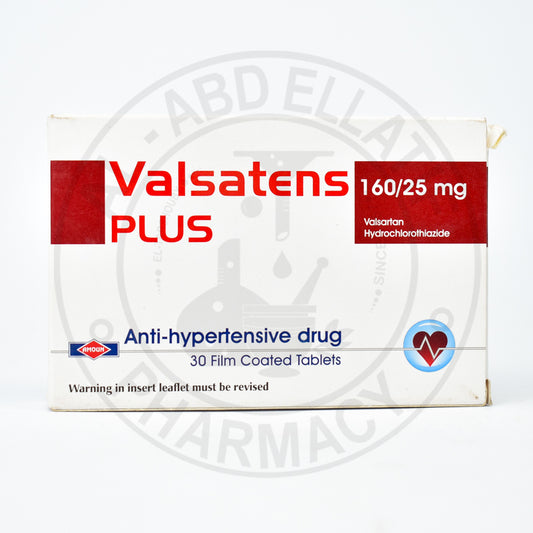 VALSATENS PLUS 160/ 25 MG 30 TAB
