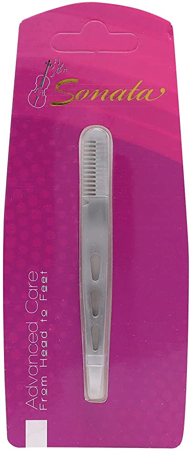 Sonata Code (88205) ملقاط سن مائل+مشط حاجب