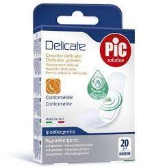 PIC DELICATE PLASTER ANTI BAC MIX 20 PCS