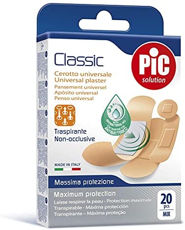 PIC CLASSIC PLASTER ANTI BAC MIX 20 PCS