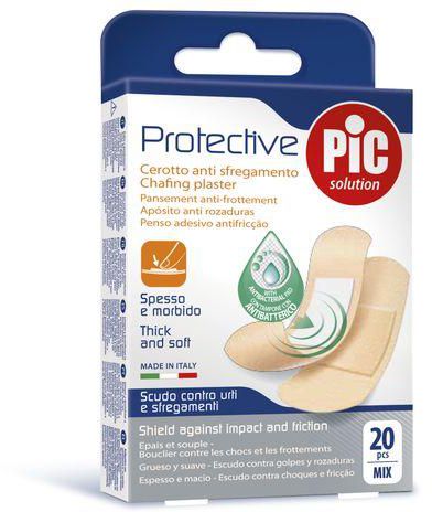 PIC PROTECTIVE PLASTER ANTI BAC MIX 20 PCS
