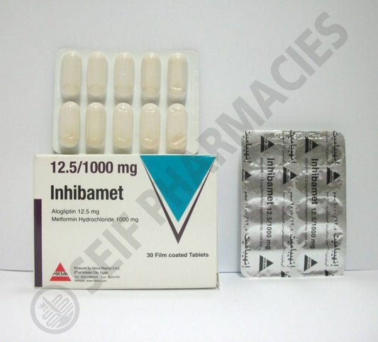 Inhibamet 12.5/1000 Mg 30 Tab