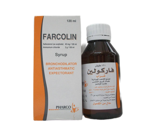 FARCOLIN SYRUP 120 ML
