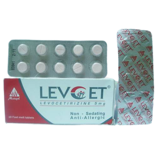 LEVCET 5 MG 20 TAB
