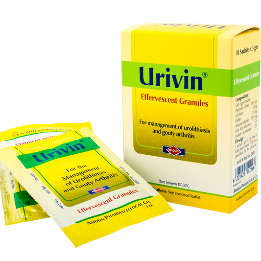 URIVIN 10 أكياس 5 ملغ