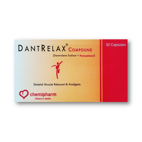 DANTRELAX 25MG 30 CAP