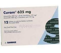 CURAM 625 MG 12 TAB