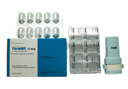 FORADIL 0.12 MCG 30 CAP + INHALER