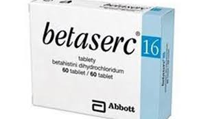 BETASERC 16 MG 60 TAB