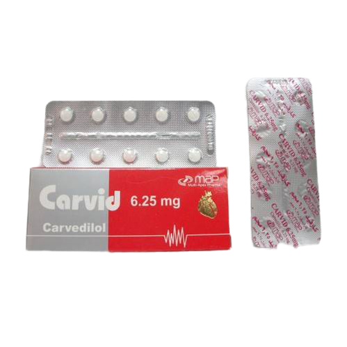 CARVID 6.25MG 20TAB