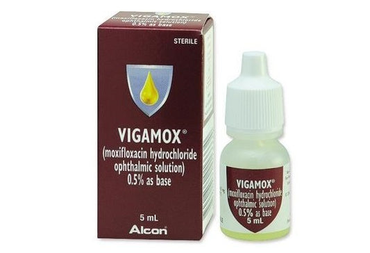 VIGAMOX 0.5 5 ML DROPS