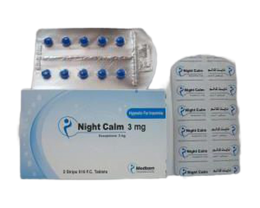 NIGHT CALM 3MG 30TAB