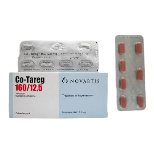 CO-TAREG 160/12.5 MG 14 TAB