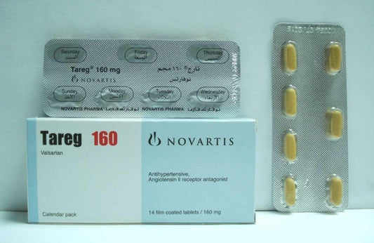 TAREG 160 MG 14 CAP