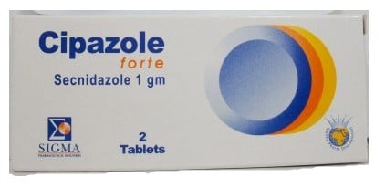 CIPAZOLE FORTE 1GM 2 TAB