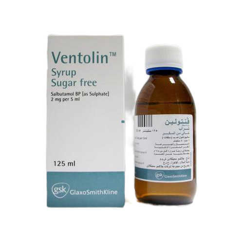 VENTOLIN 2 MG / 5 ML SYRUP 125 ML