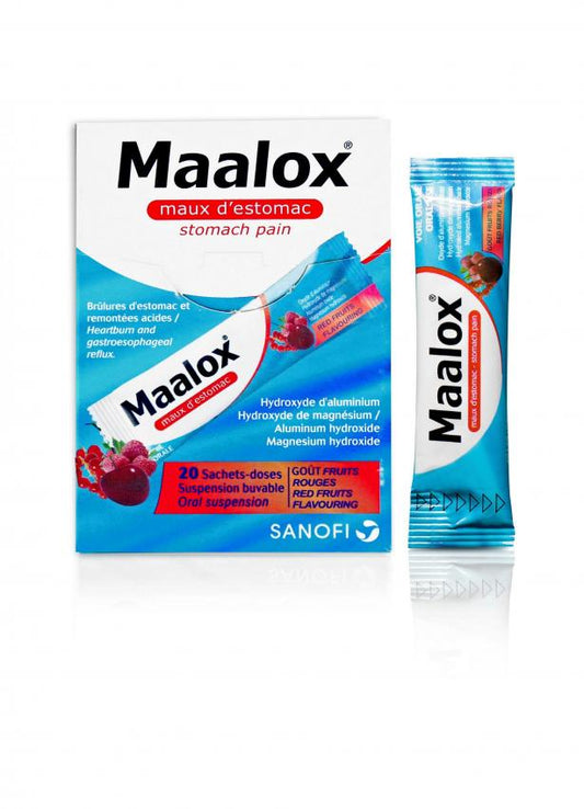 MAALOX FRUITS 20 SACHETS