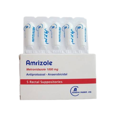 Amrizole 1 Gm 5 Supp