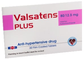 Valsatens Plus 80/12.5 Mg 30 Tab