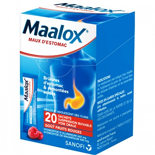 MAALOX LEMON 20 SACHETS