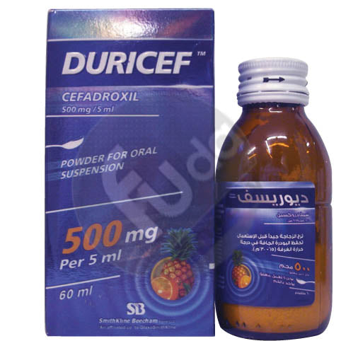 DURICEF 500 MG SUSP 60 ML