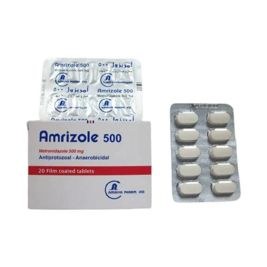 AMRIZOLE 500 GM 20 TAB