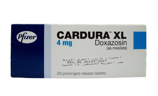 CARDURA XL 4 MG 28 TAB