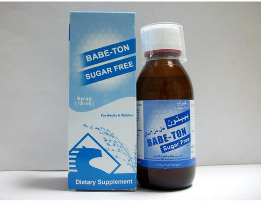 BABETONE SYRUP SUGAR FREE 120 ML