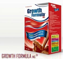 تركيبة النمو WG 400 جرام (شوكولاتة)
