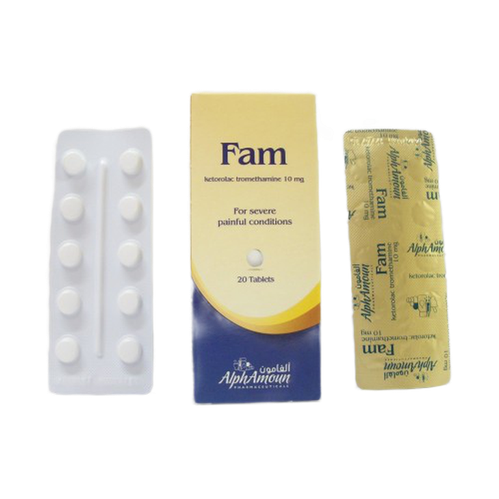 FAM 10 MG 20 TAB