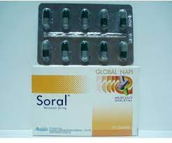 SORAL 20 MG 20 CAP