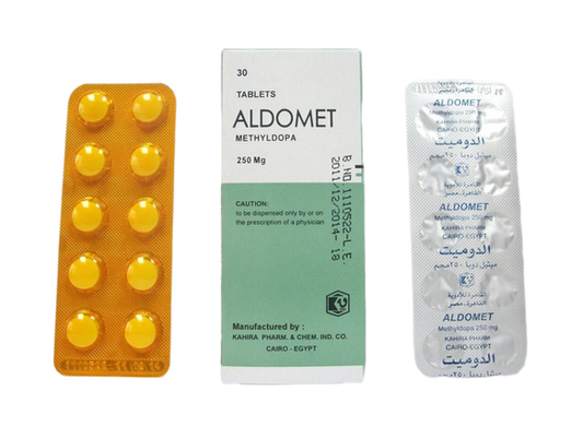 ألدوميت 250 مجم 30 قرص