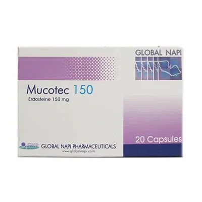 MUCOTEC 150 MG 20 CAP