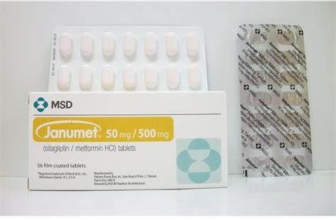 Janumet 50 Mg / 500 Mg 56 Tab