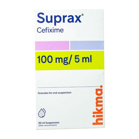 SUPRAX 100MG / 5 ML SYRUP 30 ML