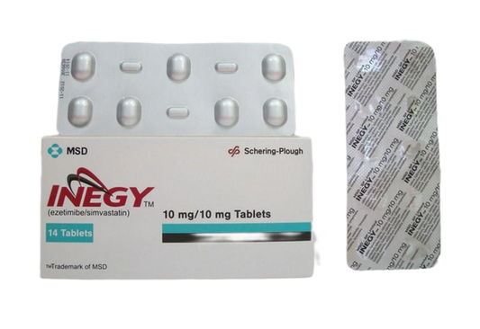 INEGY 10 MG /10 MG 14 TAB