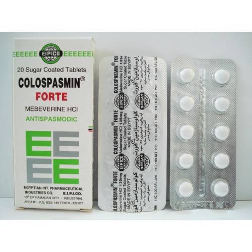 COLOSPASMIN FORTE 135 MG 20 TAB