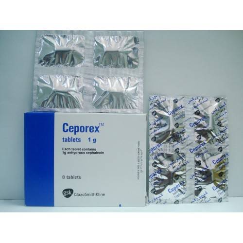 CEPOREX 1 GM 8 TAB