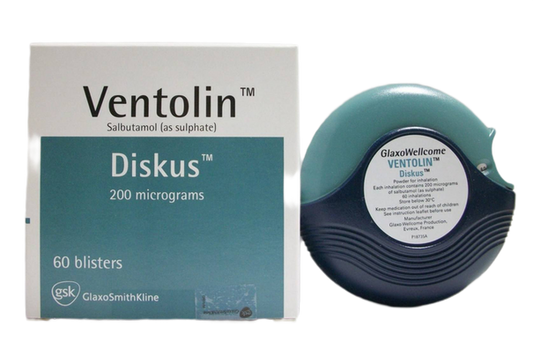 VENTOLIN DISKUS 200MCG