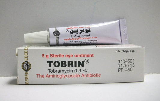 TOBRIN 0.3 5 GM E - OINT